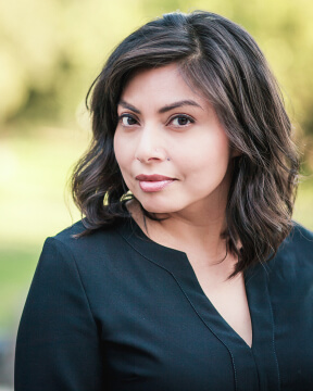A headshot of WMM Board Member Pamela Aguilar