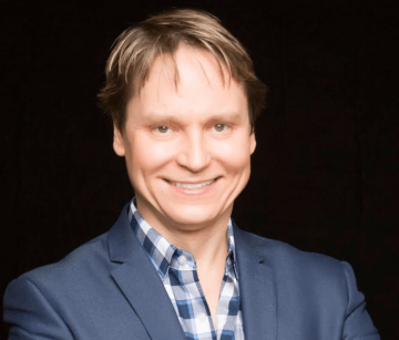 A headshot of WMM Board member Ryan Harrington